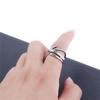 Numeral Punk Style Twist Korean Style Ring Couple Ring Female Finger Ring Opening Adjustable Ring
