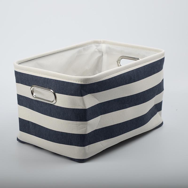 Simple Modern Canvas Desktop Storage Basket
