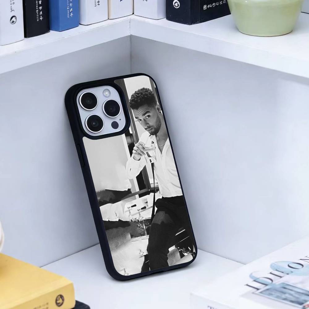 

Rege-Jean Page Phone Case For iPhone17,16,15,14,13 Plus,Pro Max Magnetic For Magsafe Wireless Charging iPhone12PRO