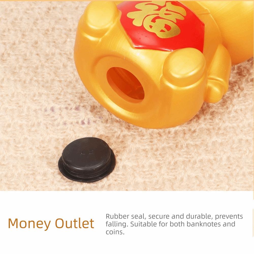 Verdickte Tierkreis Pferd Münzglas Glücksmünzen Spardose Cartoon Sparschwein Neujahrsfeier