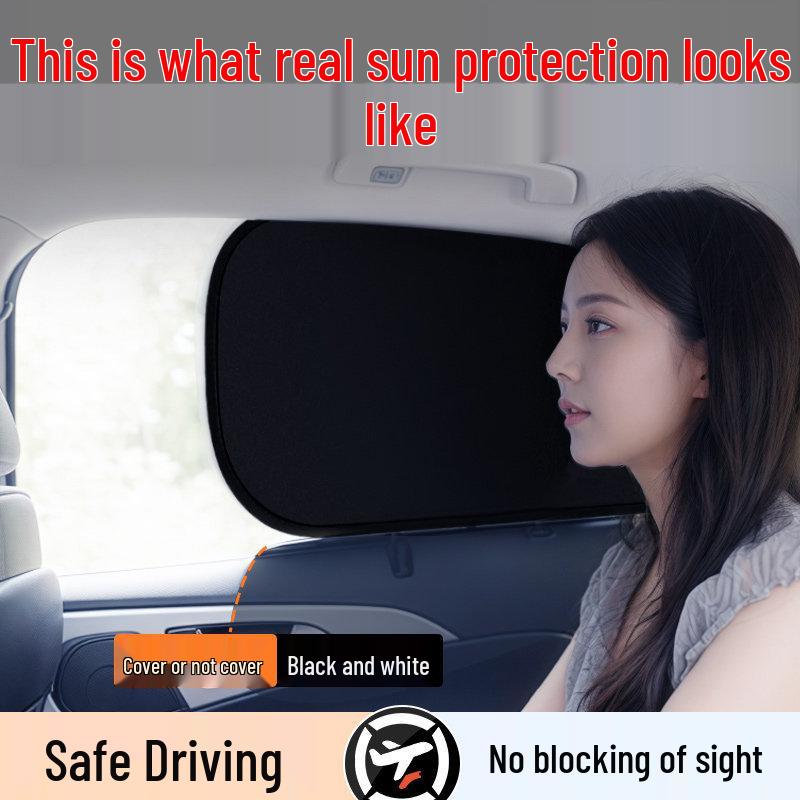 Car Window Sunshade: Blackout Curtains for Vehicles and Strollers