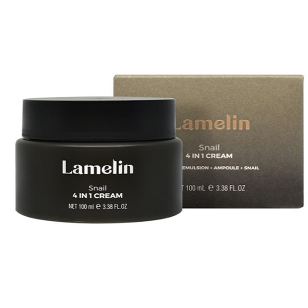 

Face Cream LAMELIN Snail 4-in-1 Cream 100ml, Hydration & Multi-Care Moisturizing Cream