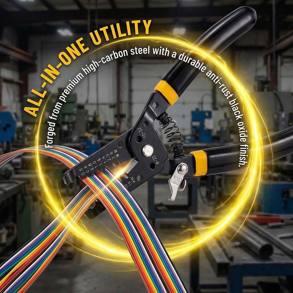 Crimping Cutting Wire Stripping Pliers Pressing Cable Cable Stripping Pliers Household