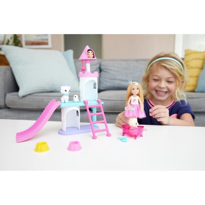 Barbie princess adventure princesse chelsea soin des animaux