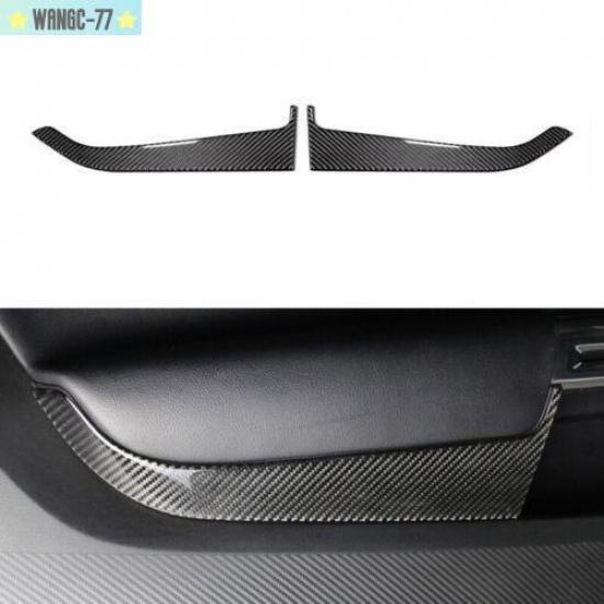 Carbon Fiber Interior Cover Trim Accessories Fit For Ford Mustang 2015-2018
