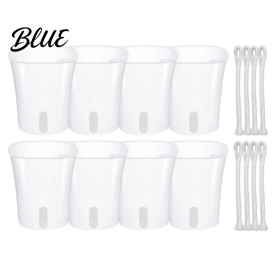 Mini Planters for Alocasia Corms Self Watering Plant Pots Indoor Plants Small with Water Level Indicator Clear Flower Windowsill Inner Cup Drainage