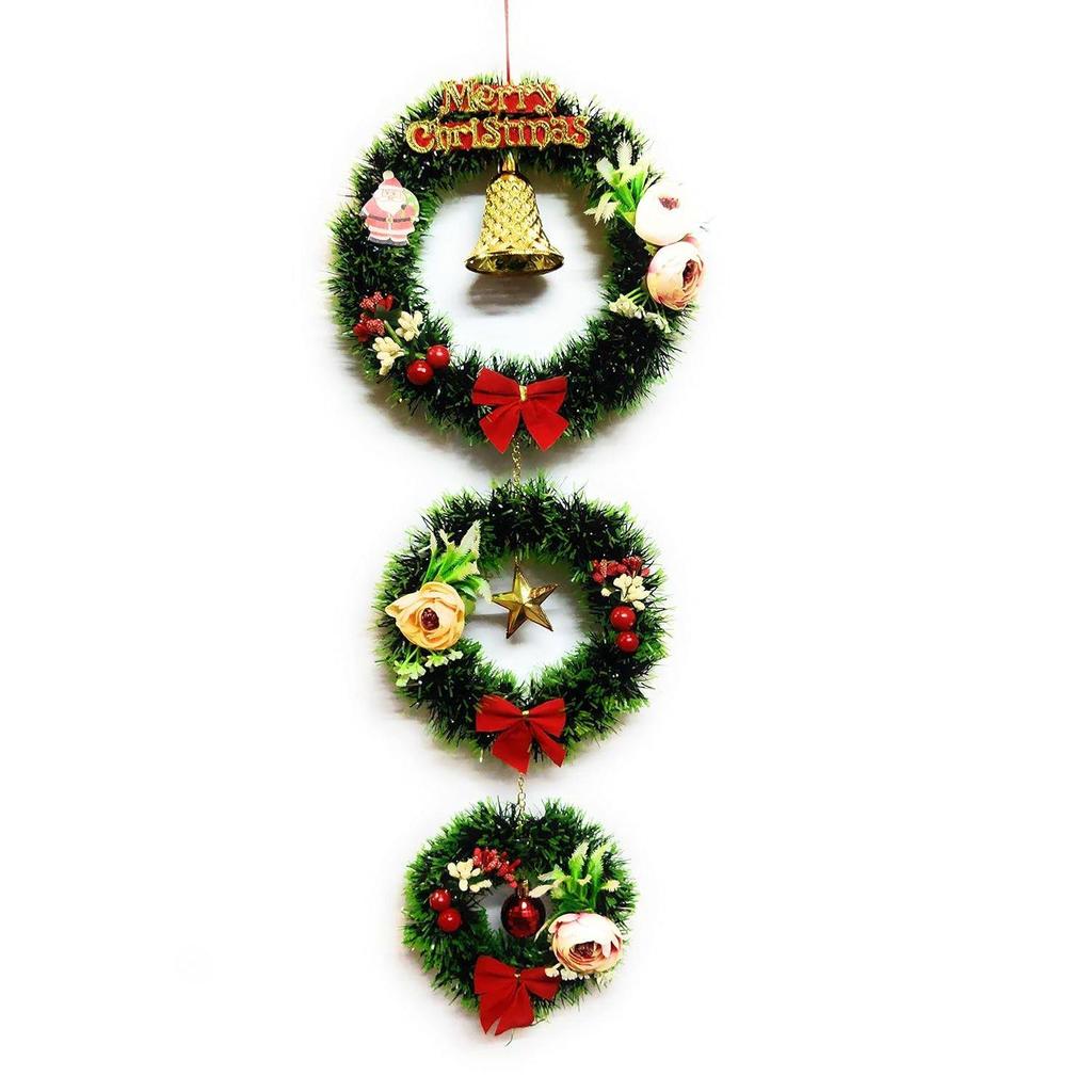 Indien Designer Weihnachtskranz/Wandbehang/Dekoration für Weihnachtsfeier/Weihnachtsdekoration für Zuhause/Weihnachtsgeschenke
