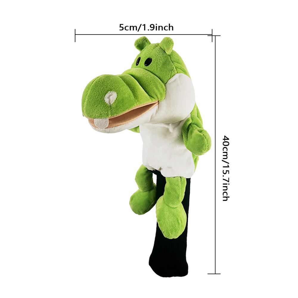 Golf Club Covers Golf Head Covers for Drivers Plush Golf Head Covers Funny Golf Gifts Animal Shaped Golf Headcover