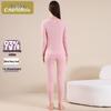 Little Nurse Women's Round Neck Thermal Cotton Base Layer Set