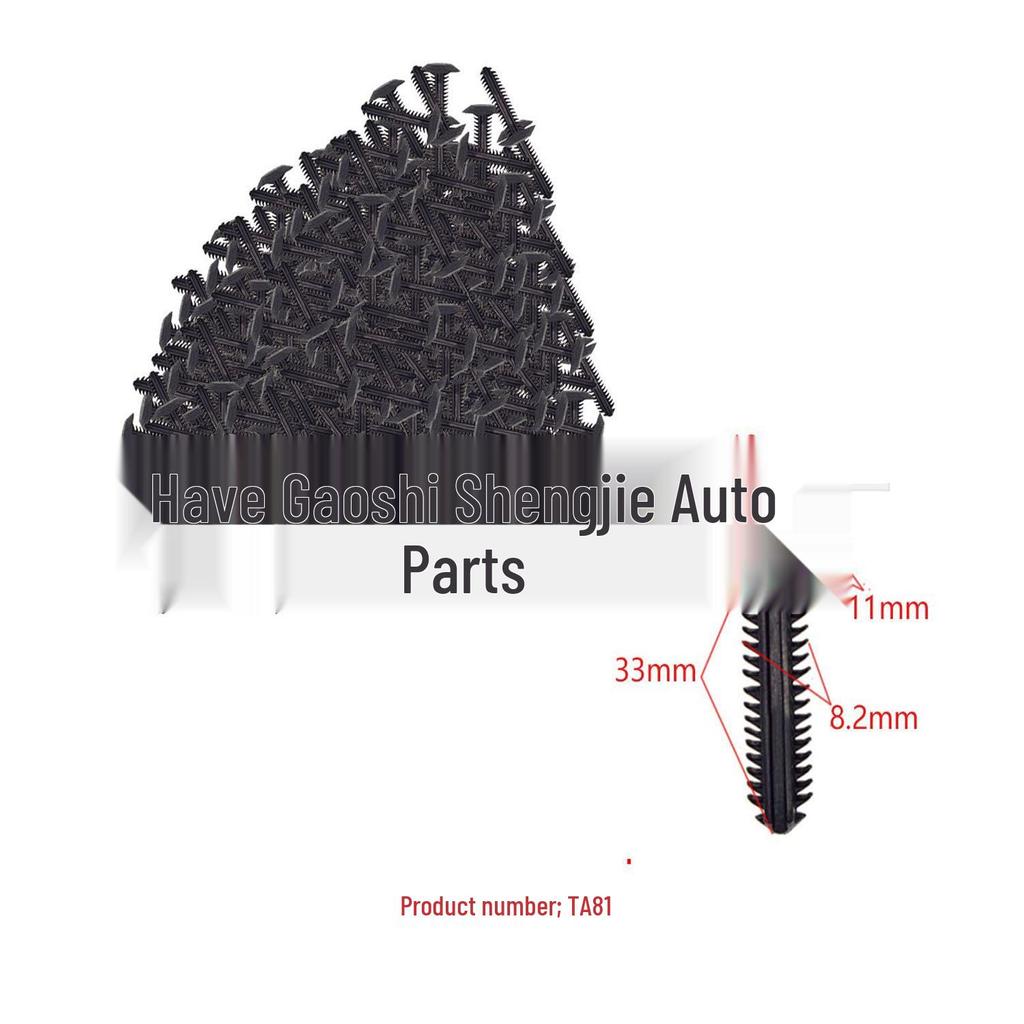 Universal Car M8 Plastic Screw Cap: Large Clip for Trim Panel Installation and Lining Fixing.