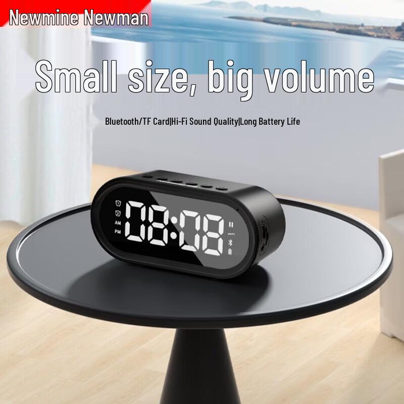 Newmine BT511 Bluetooth Speaker Alarm Clock