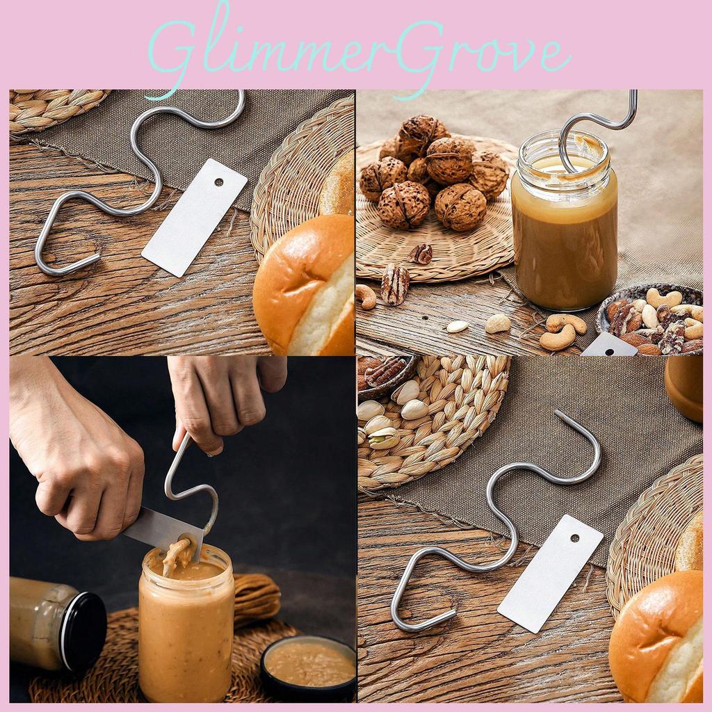 Stainless Grade Food Steel Peanut Butter Stirring Tool Ideal For Essentials Kitchen