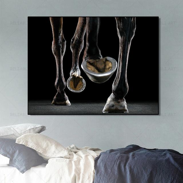 Posters and Prints with Animals, Canvas, Painting, Running Horses, Photographs for the Decor of the Living Room, Quadros,
