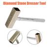 Bench Grinder Dressing Tool for Grinding Discs 45x100mm Metal Coated Dresser to Restore Wheel Shape and Extend Usage