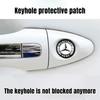 VCJ1  4Pcs Car styling Lock Keyhole Stickers Decoration Protection For Mercedes Benz C180 C200 C260 C300 W108 W124 W126 W140 W168 W169