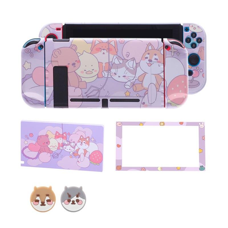 Buy Cat Dog Crane Machine Switch Protective Shell Purple PC Hard