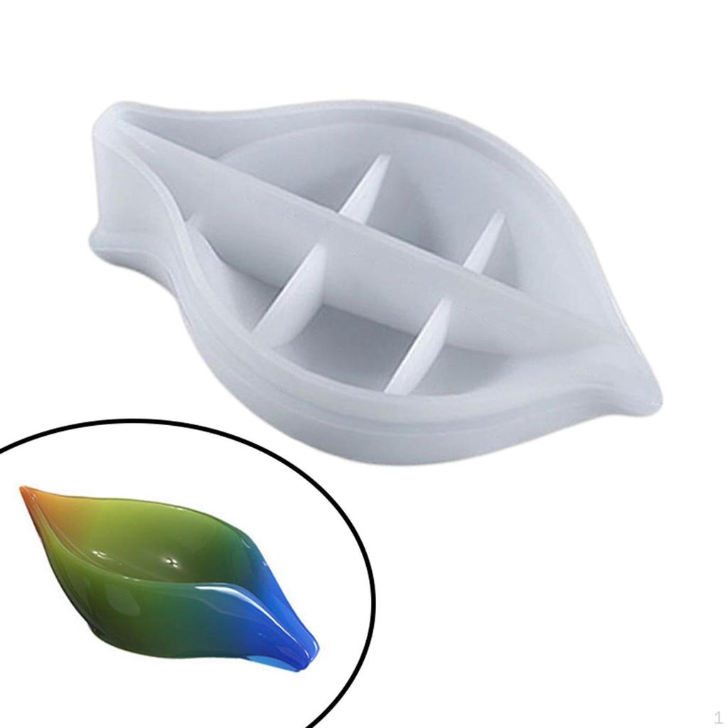 Dish Silicone Self Draining Epoxy Resin Casting DIY Cement Holder for Shower/Bathroom
