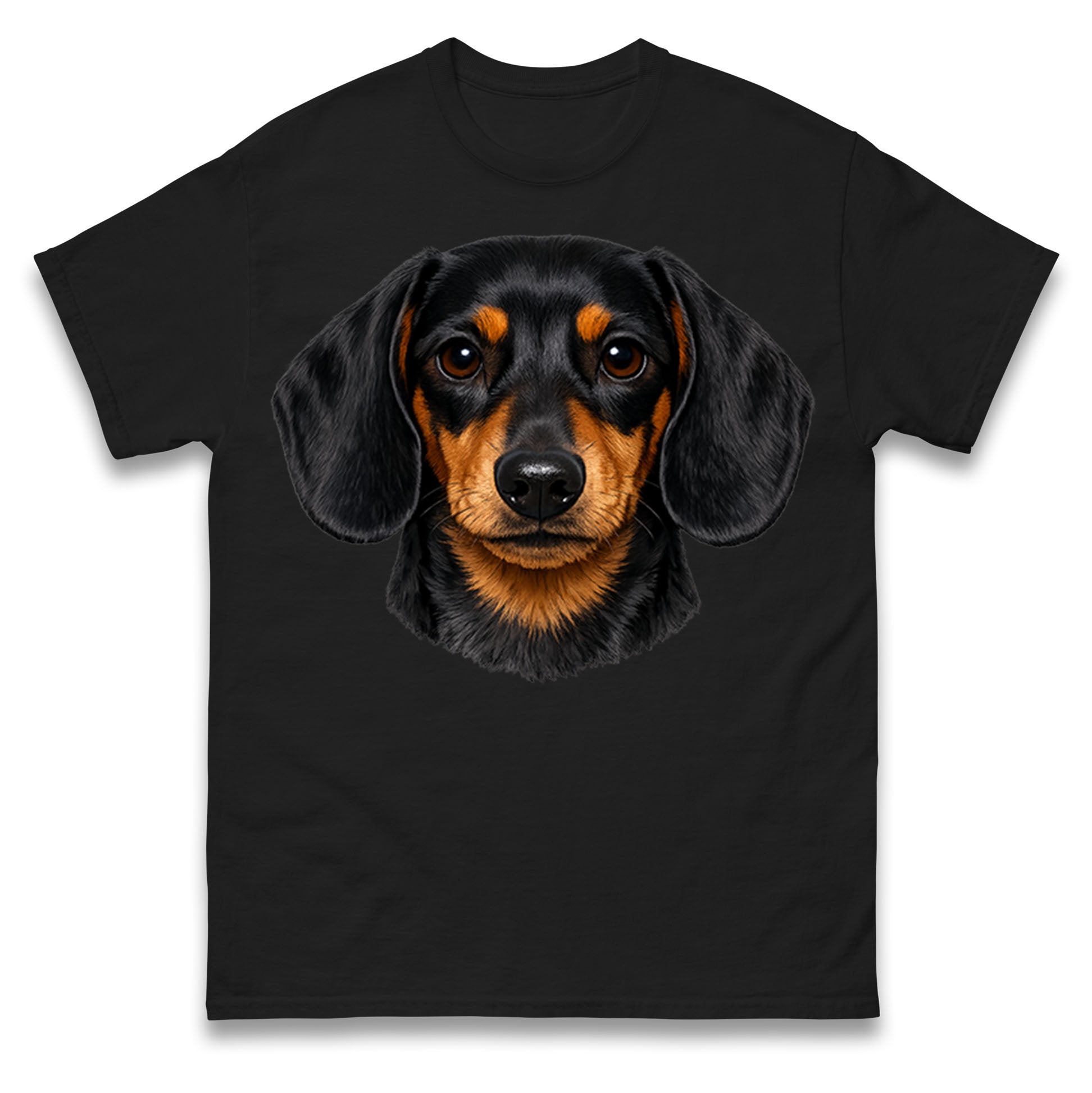 

Dachshund Face T Shirt Tshirt Mens Womens Unisex Tops Tees S