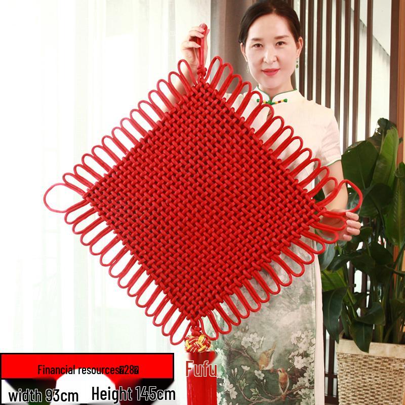 Chinese Knot Red Pendant - Spring Festival Living Room & Entrance Decoration