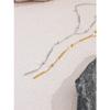 Yhpup Thin Chic 316L Stainless Steel Long Chain Exquisite Necklace for Women Waterproof Daily Jewelry Bijoux Gift