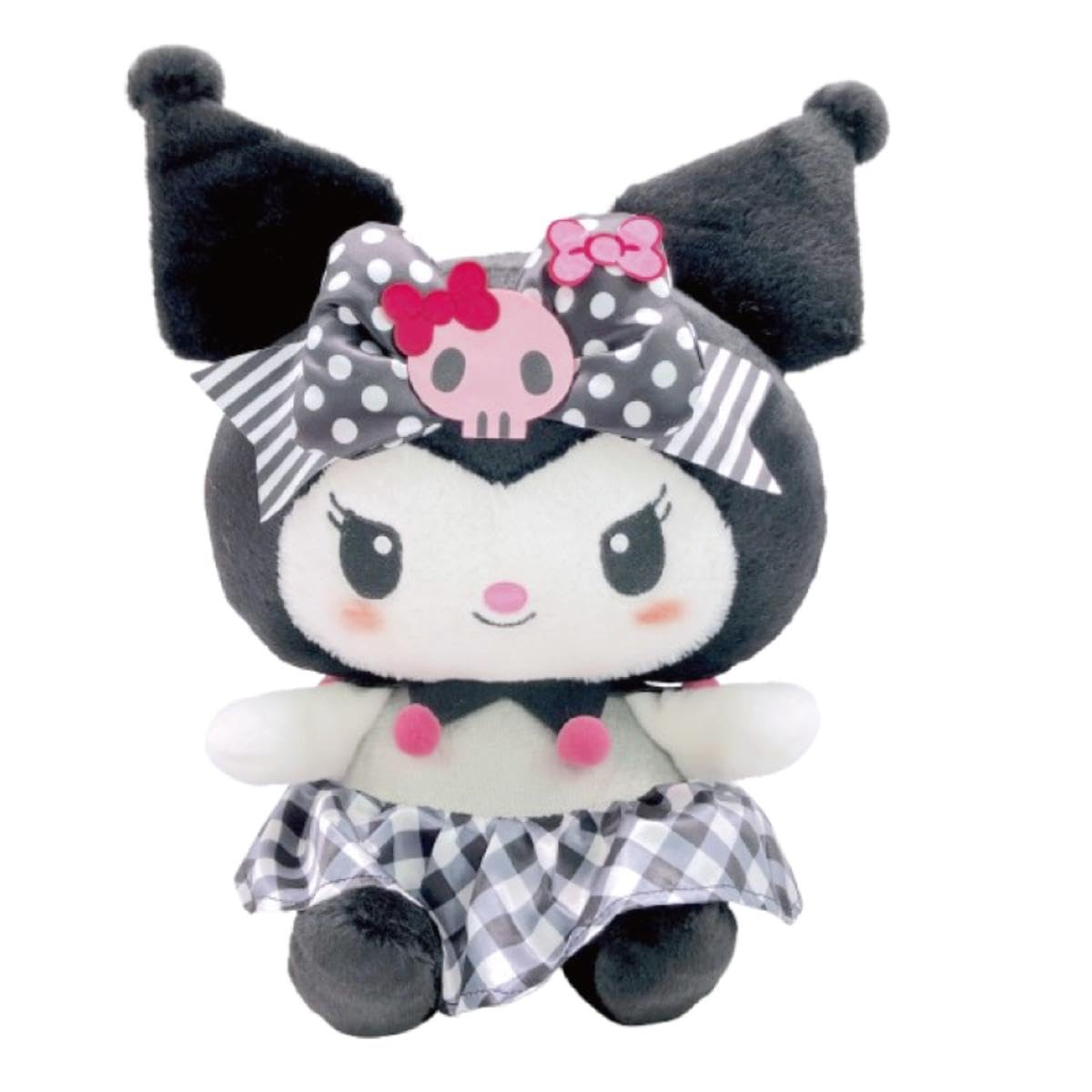 

Nakajima Corporation Персонажи Sanrio Розовый Черный Вечеринка Kuromi Мягкая Игрушка М 205223-25 В32 х Ш26,5 х Г15см