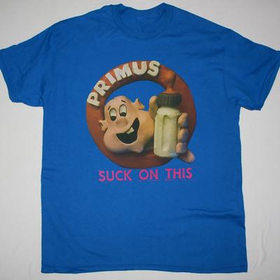 PRIMUS SUCK ON THIS Album Collection All Size Unisex T-Shirt
