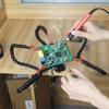 Desk Clamp Soldering Helping Hand 3/4/5 Flexible Arms Soldering Third Hand Tool Soldering Station Holder for Welding Repair