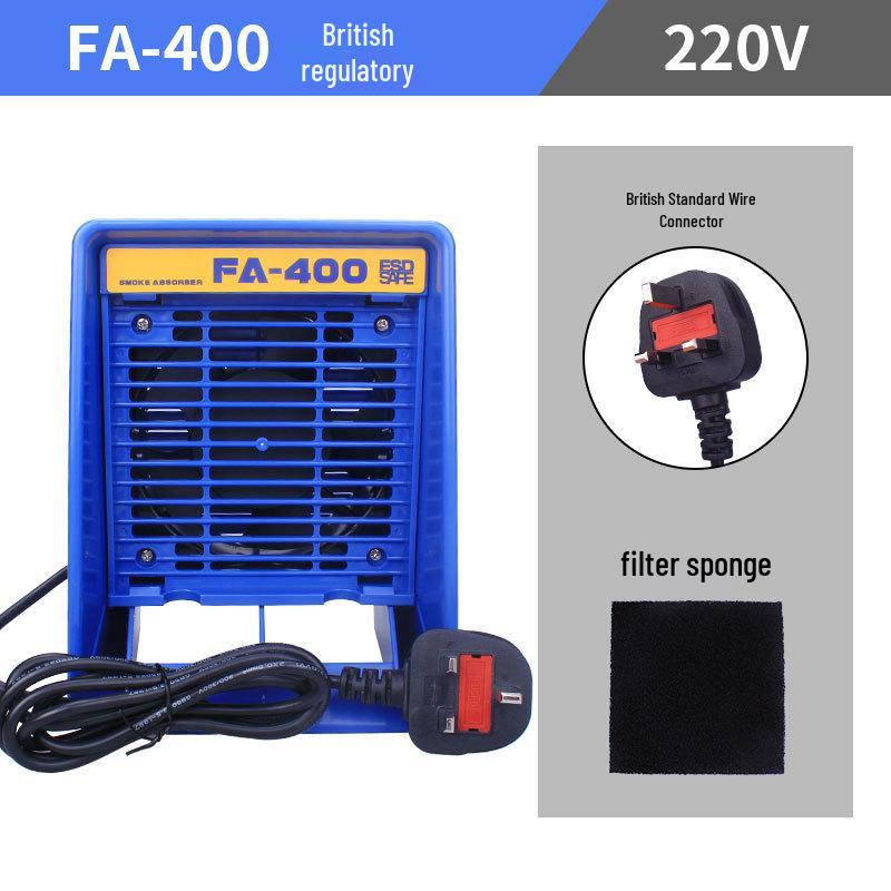 400W High-Power Industrial Soldering Fume Extractor Fan