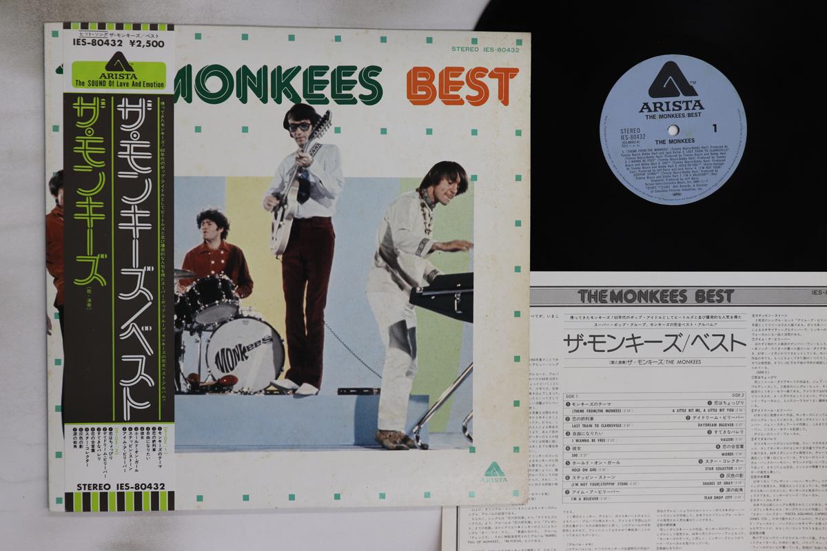 

LP Record MONKEES - Monkees Best IES80432 Arista 1976 Japan Obi Rock Used