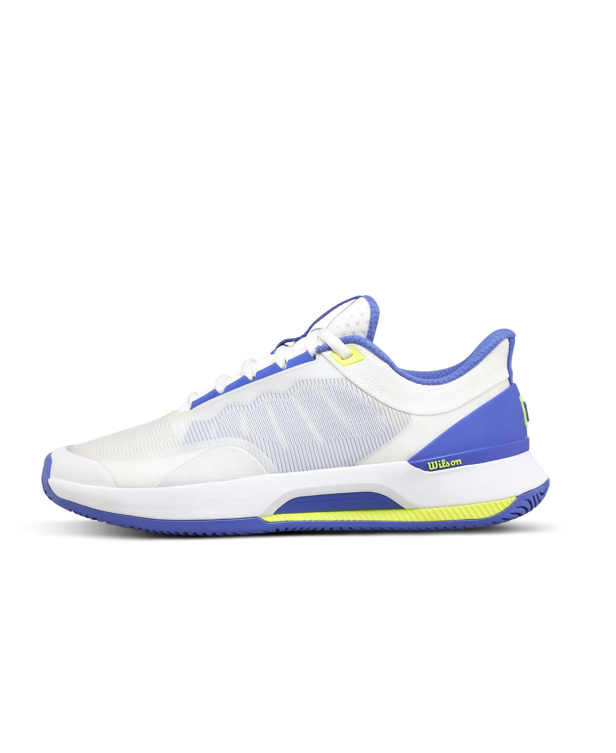 Wilson Intrigue Tour Tennis Shoes WRS336740U090 Size cm White/Amparo Blue/Softy Yellow, 25.5