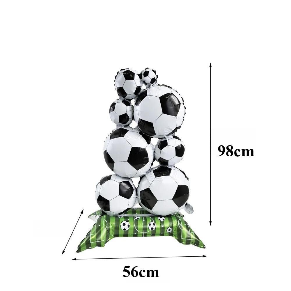Football Balloon Birthday Decoration Boy Digital Balloon Football Trophy Aluminum Foil Balloon Birthday Party FestivalDecoration