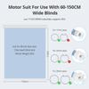Zemismart Matter Over Thread Smart Roller Shade Blinds Motor for 25mm 28mm Tube Built-in Battery Homekit Google Home Smartthings