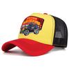 New Hot Sale Unisex Sun Hat Hip Hop Mesh Trucker Hat Classic Pattern Breathable Summer Baseball CapStreetwear Cap for Men Women