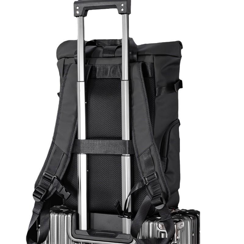 Nowy Modny Plecak Podróżny o Dużej Pojemności Modny Funkcjonalny Plecak Sportowy Outdoor Składana Torba Casual Roll-up Dla Mężczyzn