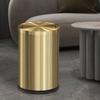 Stainless Steel Garbage Can With 9L Capacity - Durable And Rust-proof Steel Trash Trash Cans