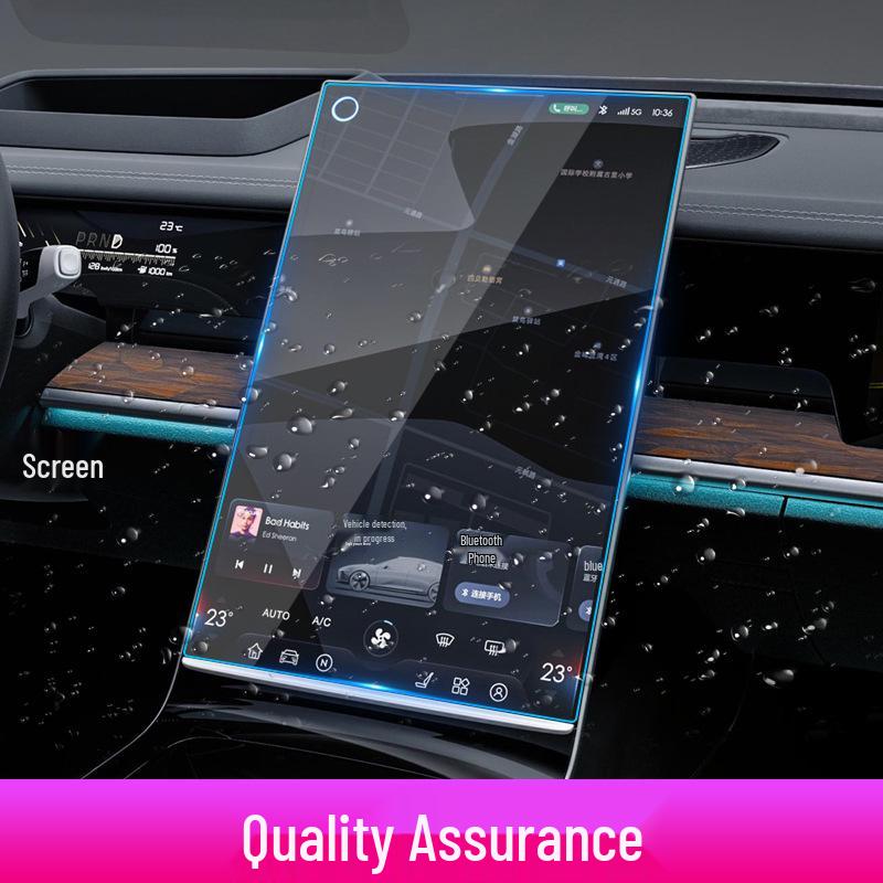 24 Neta X Navigation Tempered Film: Scratch-Resistant Protective Screen for Console and Instrument Panel