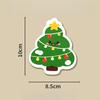 Christmas Compressed Wood Pulp Sponge Cleaning Sponge Dish Pot Scrub Pad Kitchen Household Cleaning Gift