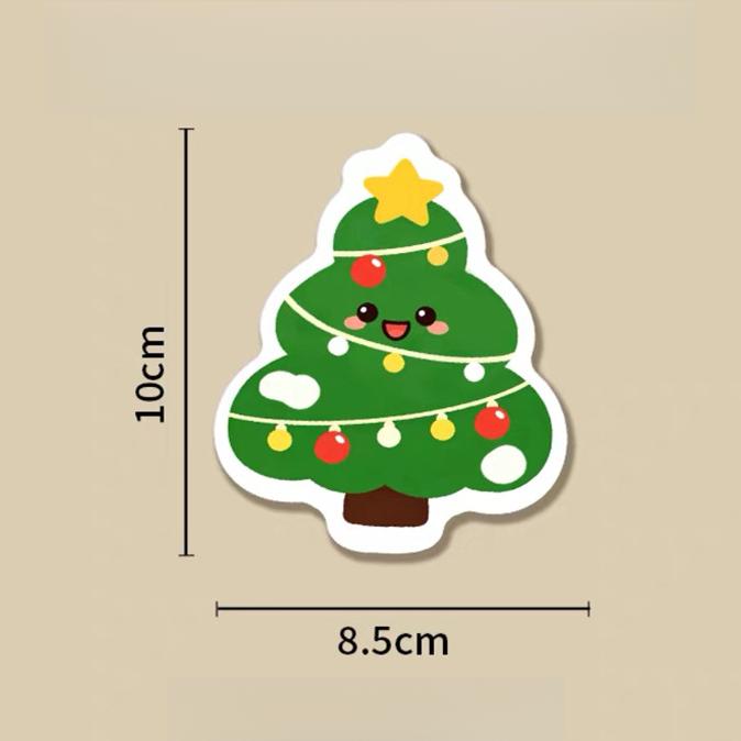 Christmas Compressed Wood Pulp Sponge Cleaning Sponge Dish Pot Scrub Pad Kitchen Household Cleaning Gift