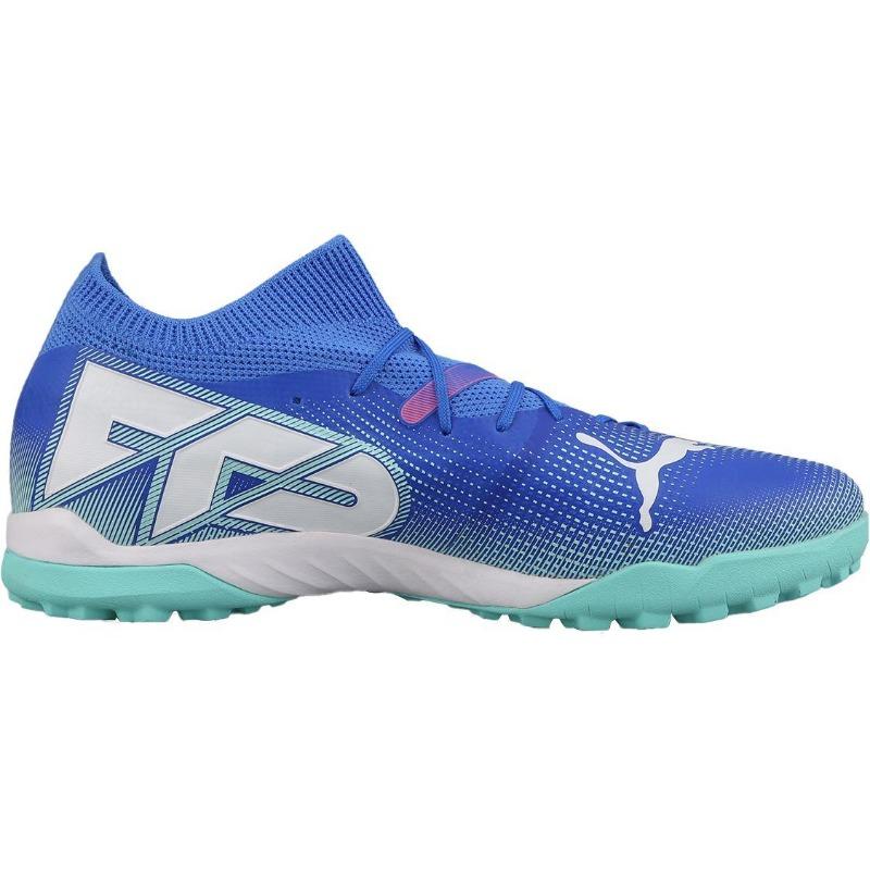 PUMA FUTURE 7 MATCH Men's Football Boots Blue Green Comfortable Versatile Wear Resistant 107937-01