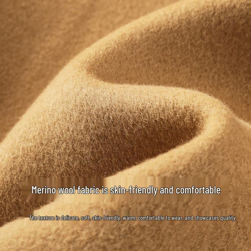 FivePlus Women's Double-breasted Wool Blend Coat