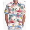 A new large-size men's fashion digital printing short-sleeved shirt in summer from the source manufacturer