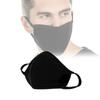Atmungsaktive Schwarze Baumwoll-Gesichtsmaske Bequem Waschbar Winddicht Und Warm Für Alle Jahreszeiten
