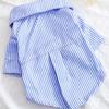 Blue Striped Pet Bow Tie Collar, Suitable for Cats and Dogs, for All Seasons