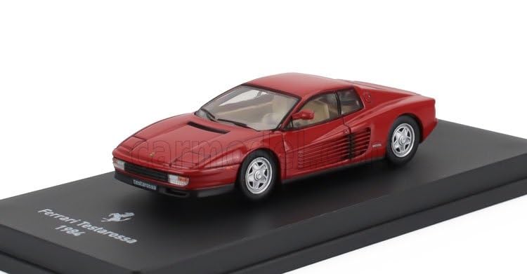 Ferrari Testarossa Miniature Car 1/64 FERRARI TESTAROSSA 1984 (Red)