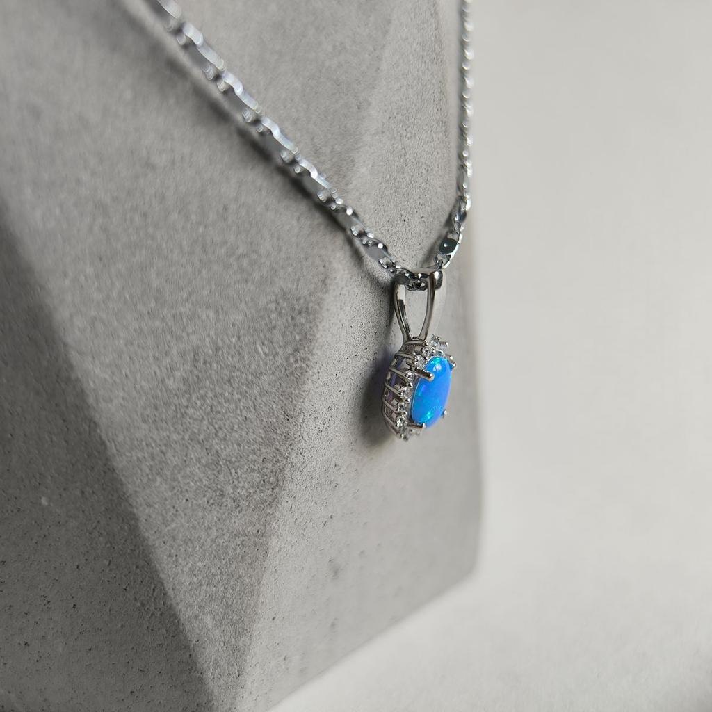 Серебряная подвеска с опалом 0.459ct (2192367)