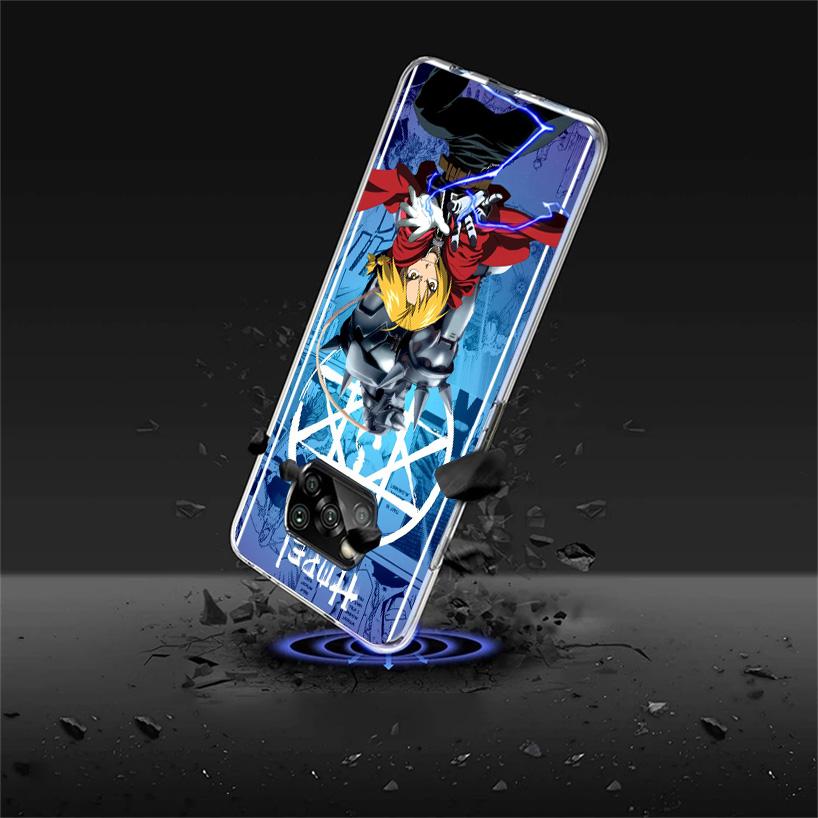 Fullmetal Alchemist Anime Phone Case For Xiaomi Poco X7 X6 X5 Pro F7 Ultra Redmi 15C 15 13C 13 12C 12 10 10A 10C 9 9A 9C 9T Cove