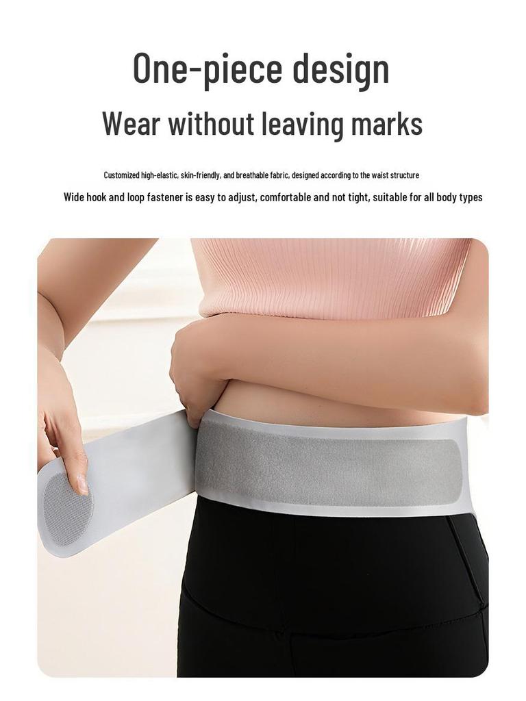 Heated Waist Support Belt & Massager for Men and Women