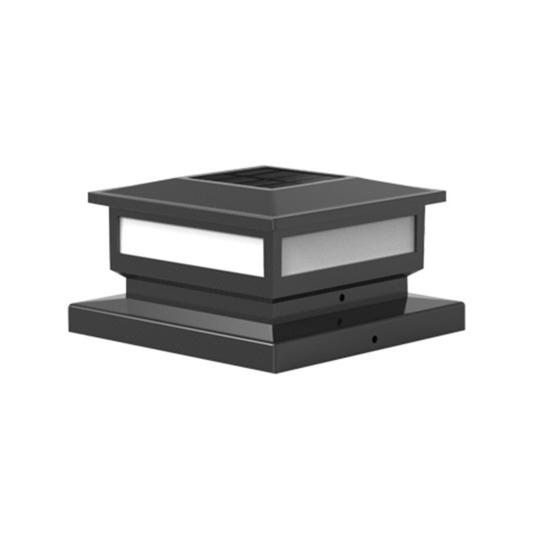 1/2 ks Solární světla na sloupky Vodotěsné Automatické nabíjení Snadná instalace Bezdrátová LED světla na terasu a plot