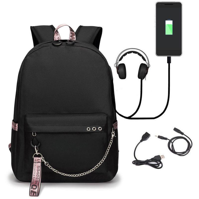 Backpack, Backpack Usb Charging School Bag Student School Bag