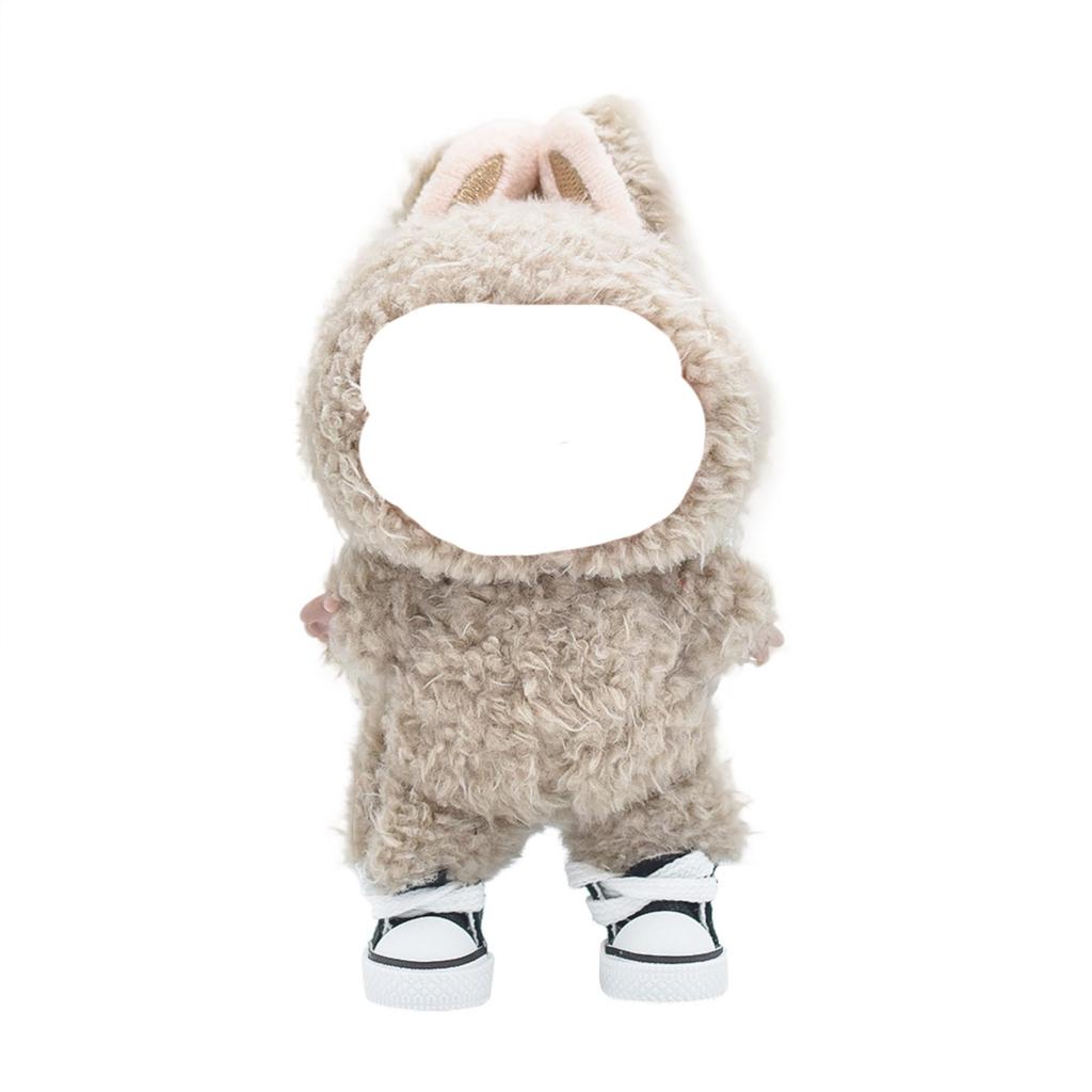 AXLUCE Lovebu Ayakkabı, Giysi, Spor Ayakkabı, Peluş Oyuncak, Giysi, 17cm (Beyaz)